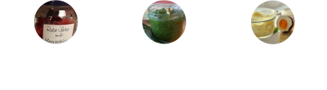 Bärlauchpesto Rote Bete mit Meerrettich Kräuterbutter