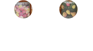Birnensaft Direktsaft naturtrüb 100 % Fruchtanteil Apfelsaft Direktsaft naturtrüb 100 % Fruchtanteil